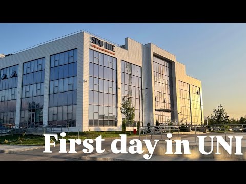 Видео: Uni vlog; Первый день в сду, Welcome концерт, заселение в общагу🏫✨