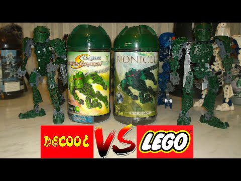 Видео: Китайские BIONICLE  наносят ответный удар