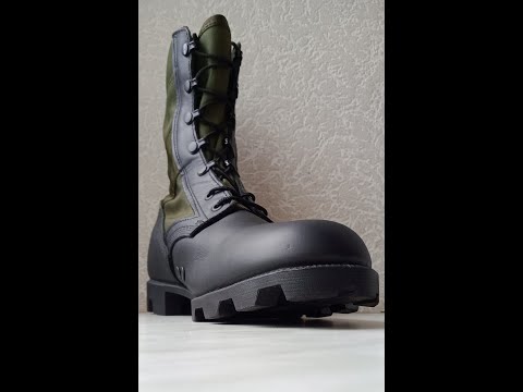 Видео: Jungle Boots. Combat Boot, Tropical, Mildew Resistant ( Spike Protective ). Легендарные Джанглы.