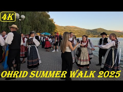 Видео: OHRID SUMMER 4K WALKING TOUR 2025   ПРОШЕТКА НИЗ ОХРИД МАКЕДОНИЈА