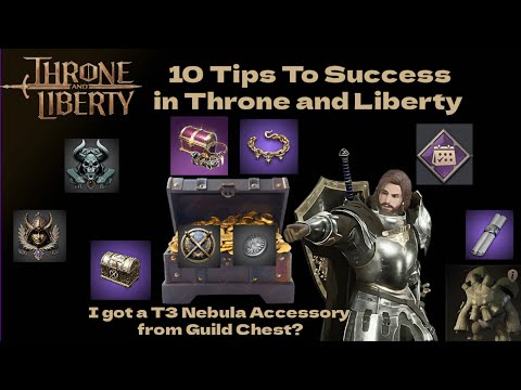 Видео: 10 советов для достижения успеха в Throne and Liberty (как получить больше наград за игровое время)