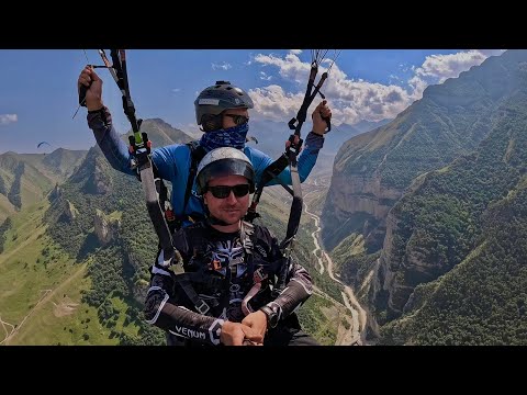 Видео: Организация полетов в ущелье Чегем🔥