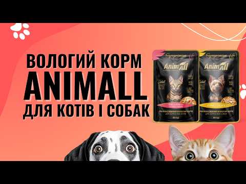 Видео: 🐈🐕 ВОЛОГИЙ КОРМ ANIMALL ДЛЯ КОТІВ І СОБАК | СУПЕРПРЕМІУМ КОРМ У ПАУЧАХ — ОГЛЯД ВІД ZOOCOMPLEX 🐾