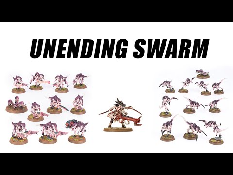 Видео: Unending Swarm детачмент. Анализ кодекса Tyranids 10th