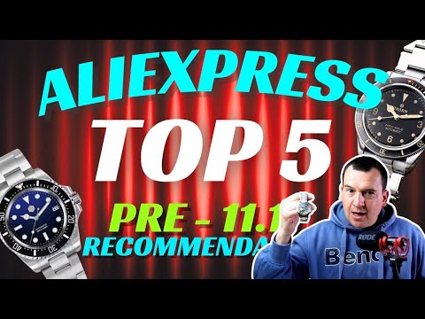 Видео: 5 лучших часов AliExpress, которые нельзя игнорировать на распродаже 2011 года
