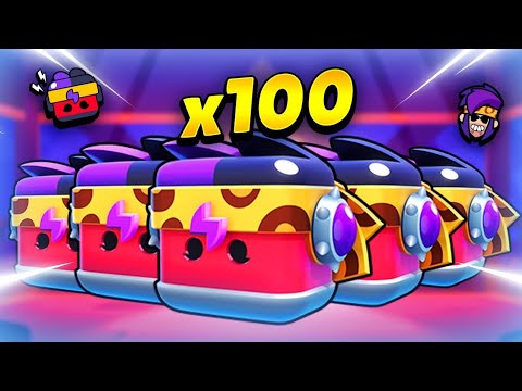 Видео: ОТКРЫЛ 100 ЯЩИКОВ ЗИГГИ В БРАВЛ СТАРС | Brawl Stars