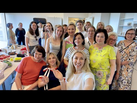 Видео: Вязальная встреча в Хельсинки #вязание