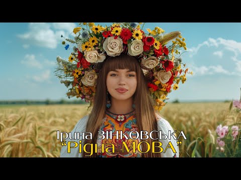 Видео: Ірина ЗІНКОВСЬКА - РІДНА МОВА [Прем'єра пісні! Новинка 2024!]