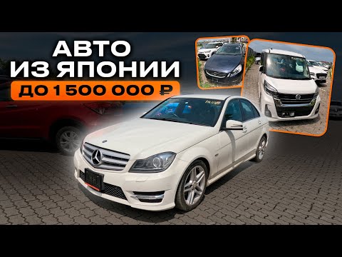 Видео: Обзор лучших БЮДЖЕТНЫХ авто из Японии до 1.500.000 рублей! Mercedes, Honda, Volvo и другие