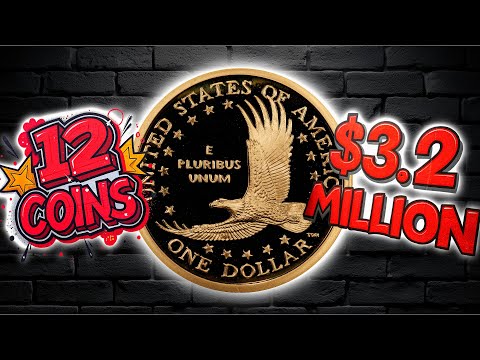 Видео: Монеты в миллион долларов, выпущенные НАСА: секретный шаблон монеты Сакагавеа достоинством в один...