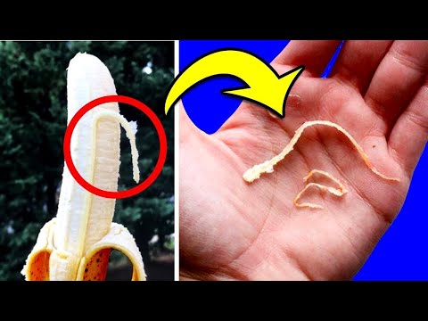 Видео: Что Это За Полоски На Банане? Парад Фактов 13