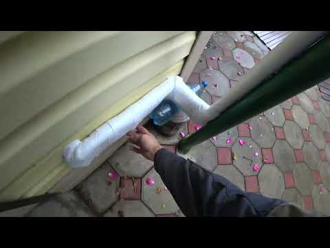 Видео: Подшивка навеса профлистом и не только