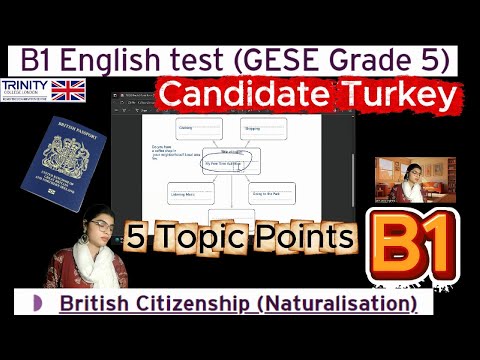 Видео: Тест по английскому языку B1 (GESE, 5 класс) | Британское гражданство SELT | Тринити-колледж Лонд...