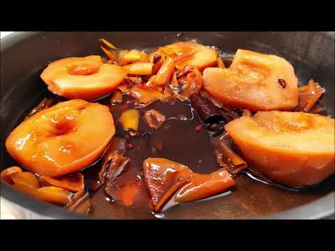 Видео: Десерт с дюли / Ароматни сладки дюли с орехи, постен, веганов десерт / Vegan dessert with quince