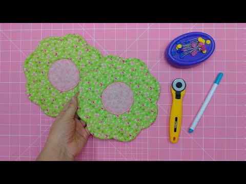 Видео: Прихватка, подставка под горячее или ланчмат за 20 минут!