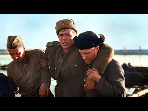 Видео: Уникальная кинохроника "мясорубки" на Днепре. Прорыв Восточного вала. Переправа века (1943)