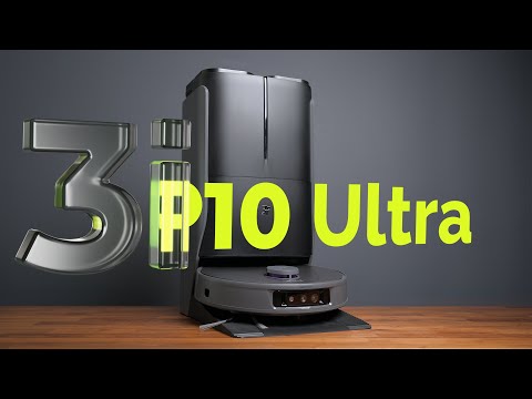 Видео: Космический корабль для уборки: тест необычного робота-пылесоса 3i P10 Ultra