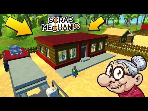 Видео: СТРОИМ ЗДАНИЕ ДЕРЕВЕНСКОГО СЕЛЬСОВЕТА !!! РЕАЛЬНАЯ ЖИЗНЬ в Scrap Mechanic !!!