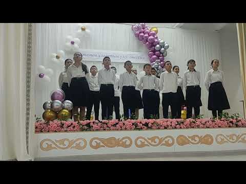 Видео: №2 Мыңбұлақ орта мектебі. "Ұстазым, ұлағаты, үлгі-өнегем" атты Ұстаздар мерекесі