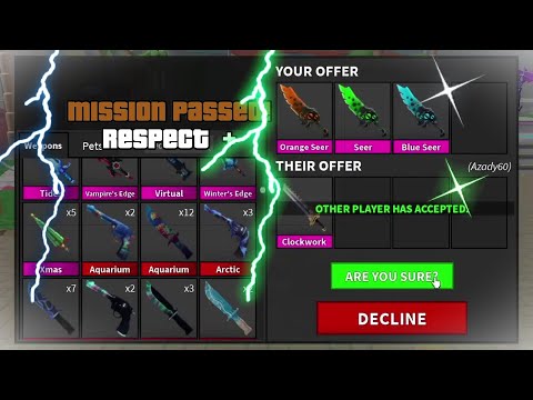 Видео: Монтаж Mm2 Trading #146!! (Обмены Roblox!)