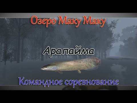 Видео: Fishing Planet - Озеро Маку Маку (Спонсируемое Командное Соревнование)