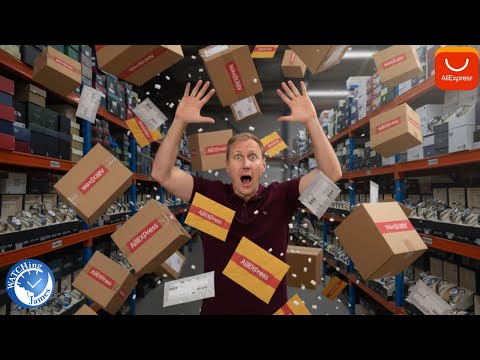 Видео: Огромная партия часов с AliExpress — слишком много часов только что прибыло #aliexpress #aliexpre...