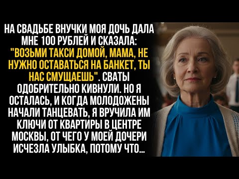 Видео: Дочь дала 100 р., сказав: «Возьми такси и исчезни!» Сваты кивнули. Но когда начался танец молодых…