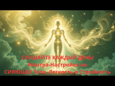 Видео: СЛУШАЙТЕ КАЖДЫЙ ДЕНЬ! Мантра-Настройка на СИЯЮЩЕЕ Тело, Легкость и Стройность.