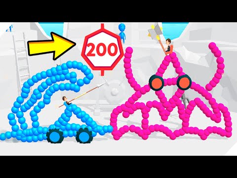 Видео: 🌞ЭВОЛЮЦИЯ НАРИСОВАННЫХ МАШИН. БИТВА ТАЧЕК! - Draw Joust #9
