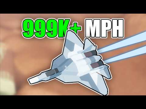 Видео: Создаём САМЫЙ БЫСТРЫЙ самолёт в Roblox!