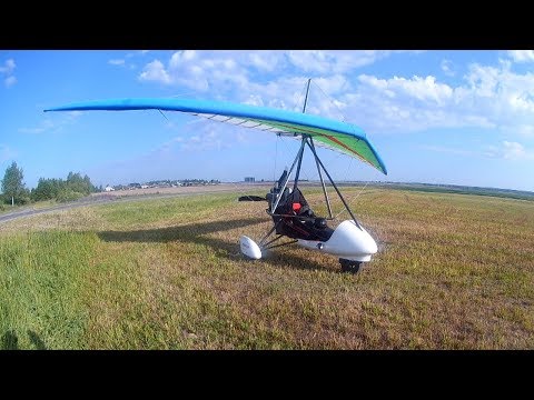 Видео: Полёт на дельтаплане AEROS