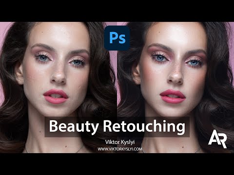 Видео: Ретушь портрета в Photoshop. Фотограф и ретушер Виктор Кислый.