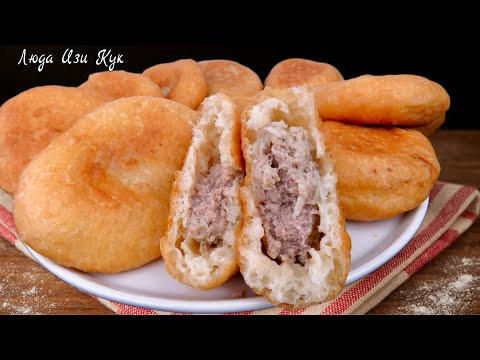 Видео: 🥟Лучшие БЕЛЯШИ с мясом на жидком тесте без замеса Как в детстве Уличная еда Как приготовить беляши