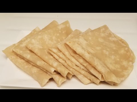 Видео: Простые лепешки Roti Skins (Сент-Винсент и Гренадины/Карибы)