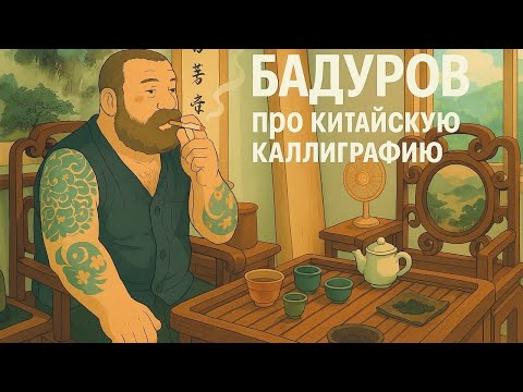 Видео: Илья Бадуров про китайскую каллиграфию