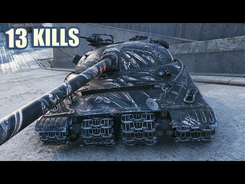 Видео: Объект 279 (р) • Уничтожил 13 танков 10-го уровня )) World of Tanks