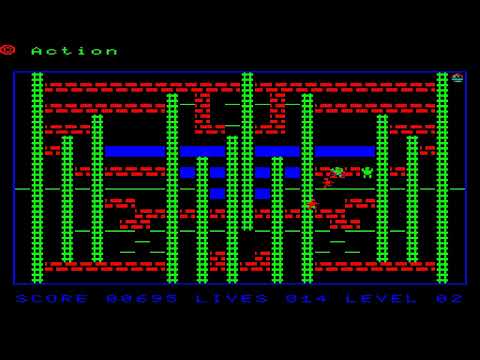 Видео: ❤Ультра хардкор в - "Lode Runner 2" для БК-0010❤ Прохождение! Игра от Марков А, Action. Лабиринт