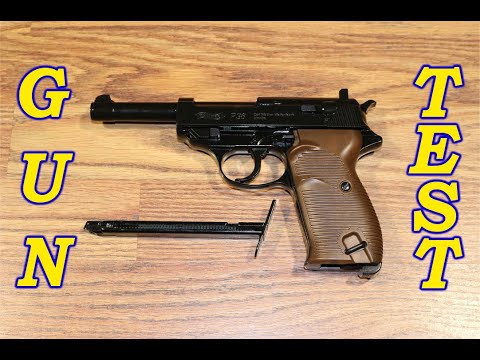 Видео: GUN TEST - Walther P38 от UMAREX