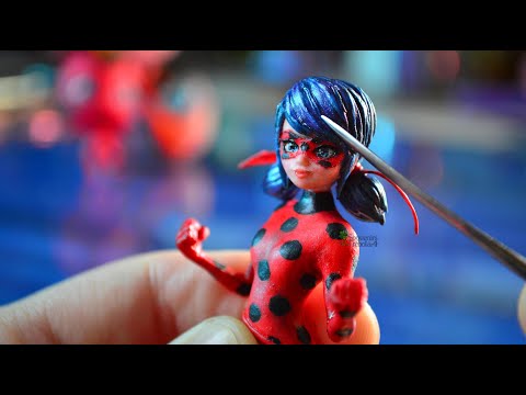 Видео: Чудесная божья коровка из холодного фарфора