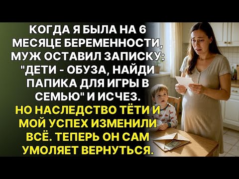 Видео: Муж назвал наших детей обузой и ушёл к стажёрке. То, что я сделала после его ухода, заставило его...