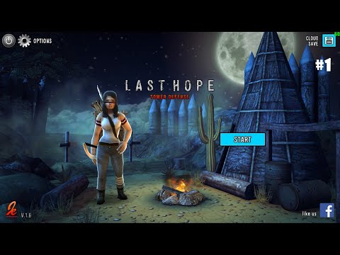 Видео: Отбиваемся от зомби в Last Hope Tower Defense(TD) #1