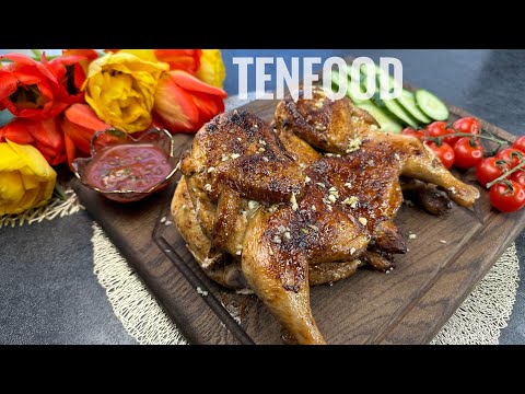 Видео: Цыпленок тапака! Цыпленок табака! Fried chicken