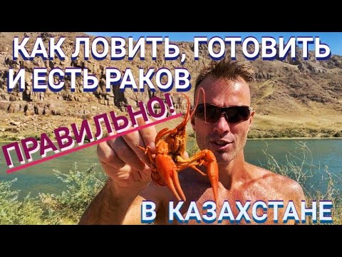 Видео: КАК ПРАВИЛЬНО ЛОВИТЬ, ГОТОВИТЬ И ЕСТЬ РАКОВ! РЕКА ИЛИ. Мастер Рэм КАЗАХСТАН  2022 г.