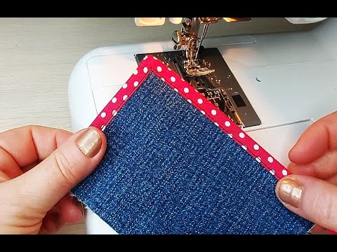 Видео: Швейные лайфхаки. Хитрости для обработки уголков/sewing life hacks (подборка № 1)