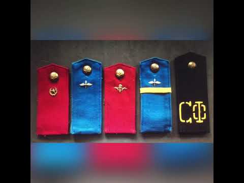 Видео: Лекция «Погоны Советской армии 1955-1959 годов»