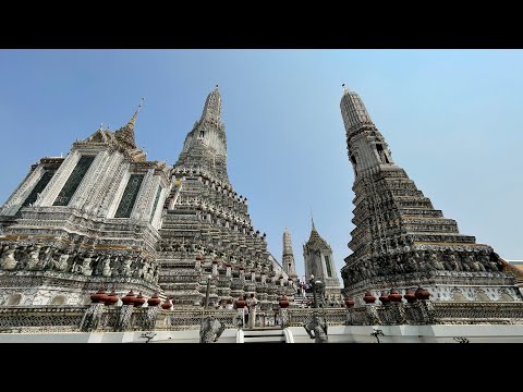 Видео: Таиланд. Буддийский храм Ват Арун в Бангкоке