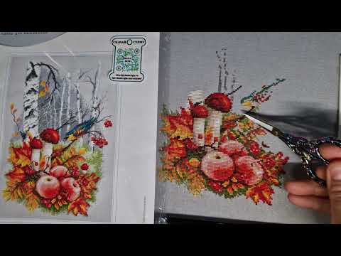 Видео: Что сейчас вышиваю. Как всегда много работ.