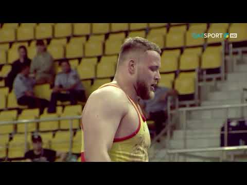 Видео: Грек-рим күресі. Қазақстан чемпионаты 2022. 130 кг. Финал. Антон Савенко - Әлімхан Сыздықов