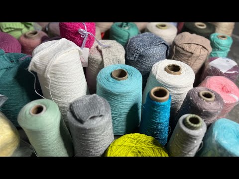 Видео: 💥РАЗБОР БОБИННОЙ ПРЯЖИ 💥 МОИ ЗАПАСЫ 🧶