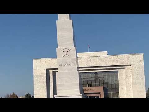 Видео: Кыргызстан ,Бишкек, площадь Ала-Тоо.